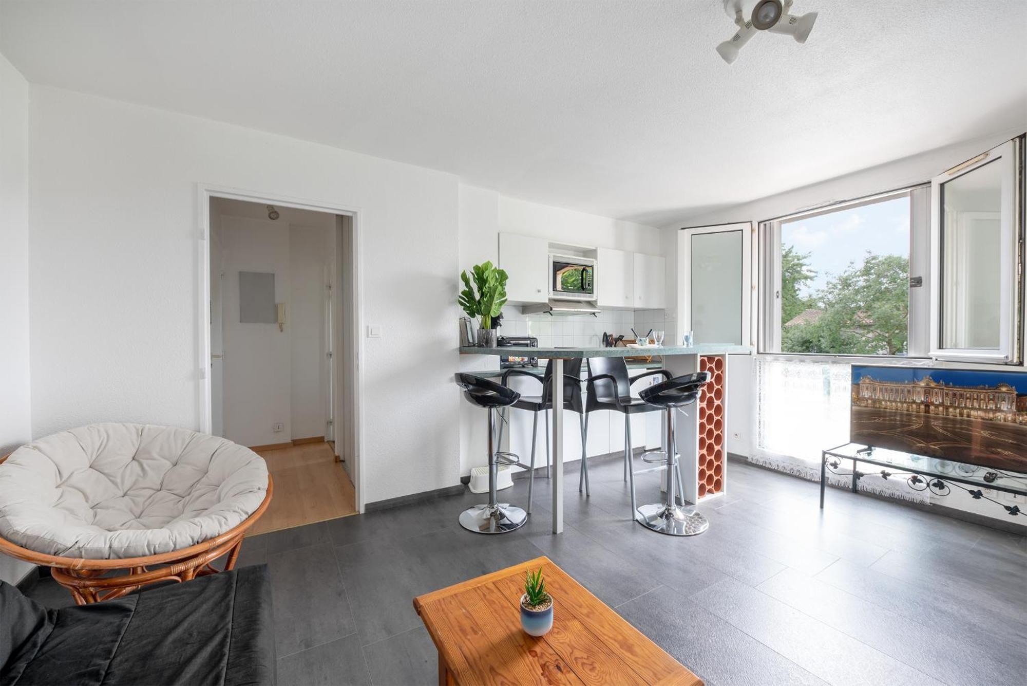 T2 Rangueil - Terrasse + 2 Parkings - 4 Personnes Apartman Toulouse Kültér fotó